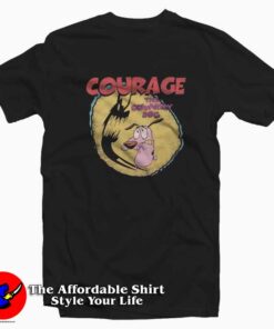 Courage The Cowardly Dog Cartoon Network T-shirt