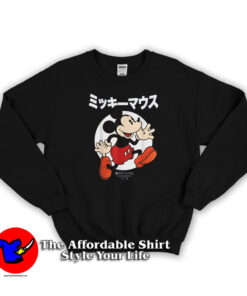 Disney Mickey Mouse And Friends Kanji Sweatshirt