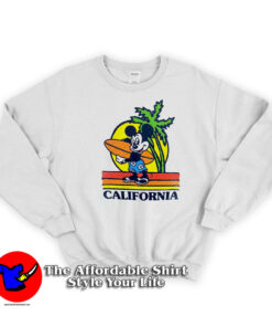 Disney Mickey Mouse California Unisex Sweatshirt