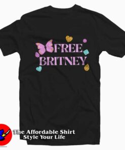 Free Britney Diamonds Girl Power Britney Spears T-shirt