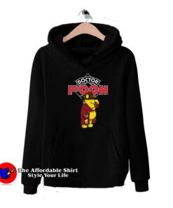 Funny Doctor Who And Winnie The Pooh Hoodie