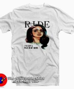 Funny Ride Lana Del Rey Vintage Unisex T-shirt