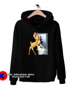 Givenchy Black Bambi Print Unisex Hoodie