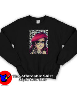 Goth Cute Disney Princess Ariel Unisex Sweatshirt