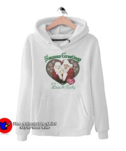 I Love Lucy Seasons Greetings Holiday Unisex Hoodie