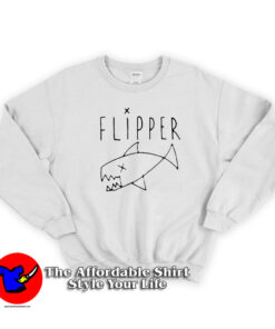 Kurt Cobain Flipper Logo Unisex Sweatshirt