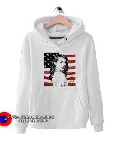 Lana Del Rey American Flag Unisex Hoodie