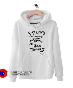 Lawrence Ferlinghetti Free Thinkers Unisex Hoodie