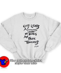 Lawrence Ferlinghetti Free Thinkers Unisex Sweatshirt