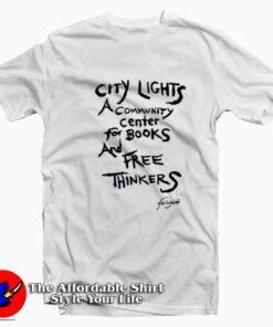 Lawrence Ferlinghetti Free Thinkers Unisex T-shirt