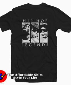 Legend Hip Hop Tupac Easy E Biggie T-shirt