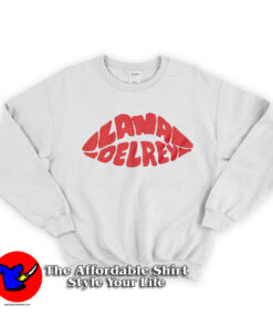 Lips Lana Del Rey Peyote Inspired Hip Hop Sweatshirt