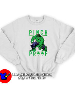 Marvel The Hulk Green Pinch Unisex Sweatshirt