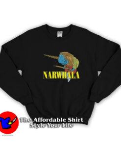 Narwhala Unplugged Nirvana Kurt Cobain Sweatshirt