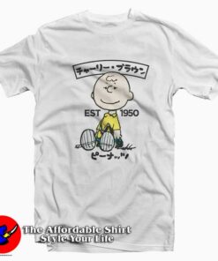 Peanuts Charlie Brown Kanji Unisex T-shirt