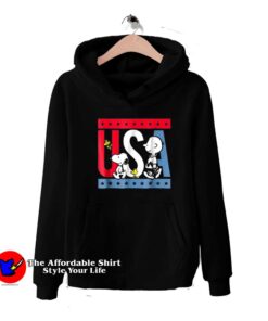 Peanuts Snoopy Americana USA Unisex Hoodie