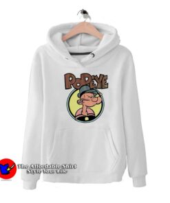 Popeye The Sailorman Halftone Comic Hoodie