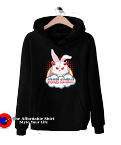 Rabbit Hail Satan Easter Demonic Baphomet Hoodie