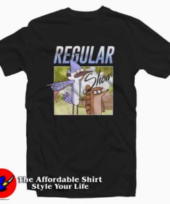 Regular Show Cartoon Unisex Vintage T-shirt