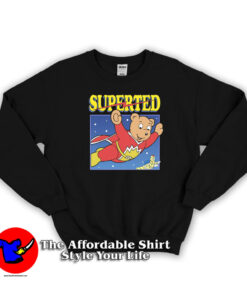 SuperTed Retro 80s Cartoon Unisex Sweatshirt