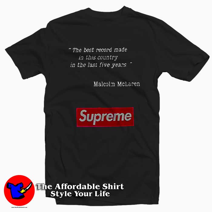Supreme Malcolm McLaren Duck Joint T Shirt 510x510 image Supreme Malcolm McLaren Duck Joint T Shirt 510x510 Supreme Malcolm McLaren Duck Joint T shirt On Sale