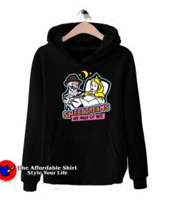Sweet Dreams Freddy Kreuger Princess Aurora Hoodie