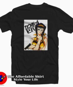 The Potrait Of Faye Valentine From Cowboy T-shirt