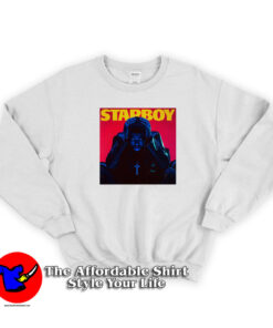 The Weeknd Starboy Album Cover Sweatshirt