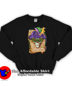Universal Mardi Gras Party Like A Pirate Sweatshirt