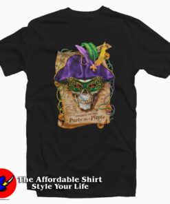 Universal Mardi Gras Party Like A Pirate T-shirt