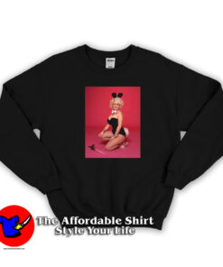 Vintage Dolly Parton Playboy Bunny Poster Sweatshirt