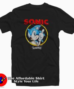 Vintage Game Sonic The Hedgehog Unisex T-shirt