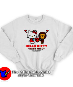 A Bathing Ape Baby Milo x Hello Kitty Sweatshirt