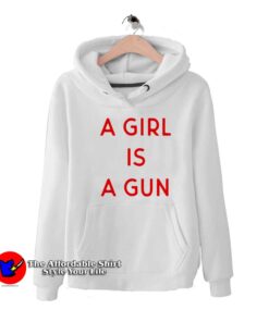A Girl is A Gun Graphic Unisex Hoodie