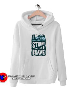 Awesome Strong And Brave Unisex Hoodie