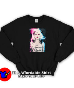 Blondie Debbie Harry Gentlemen Prefer Blond Sweatshirt