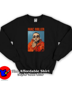 Cool Vintage Mac Miller Music 90s Unisex Sweatshirt