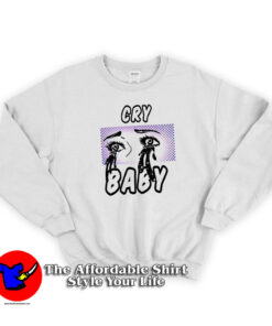 Cry Baby Retro Aesthetic Pop Art Sweatshirt