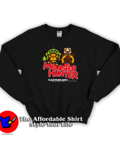 Cute Bape x Capcom Milo Monster Hunter Sweatshirt