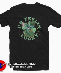 Disney Lilo & Stitch I'm Feelin Lucky Unisex T-shirt