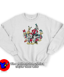 Disney Mickey Mouse Holiday Group Sweatshirt