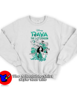 Disney Raya aDisney Raya and the Last Dragon Characters Sweatshirtnd the Last Dragon Characters Sweatshirt