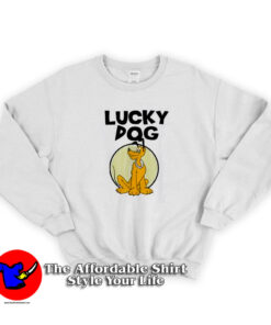 Disney St Patrick's Day Pluto Lucky Dog Sweatshirt