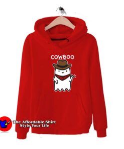 Funny Character Cowboy Ghost Unisex Hoodie