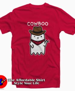 Funny Character Cowboy Ghost Unisex T-shirt
