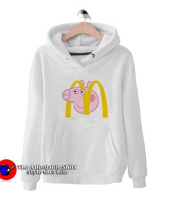Funny Parody Peppa Pig x McDonalds Hoodie