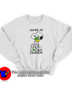 Peanuts St Patrick's Snoopy Lucky Charm Sweatshirt