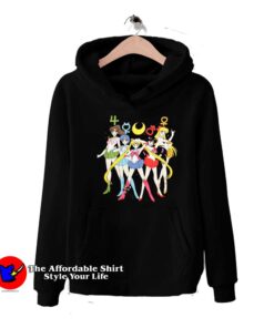 Sailor Moon Sailor Guardian Lineup Unisex Hoodie