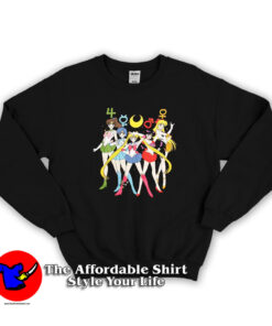 Sailor Moon Sailor Guardian Lineup Unisex Sweatshirt