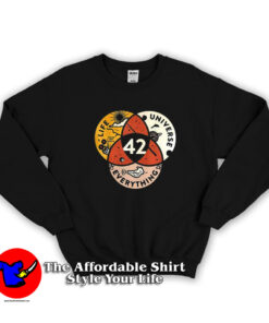 The Answer Life Universe Everything Vintage Sweatshirt